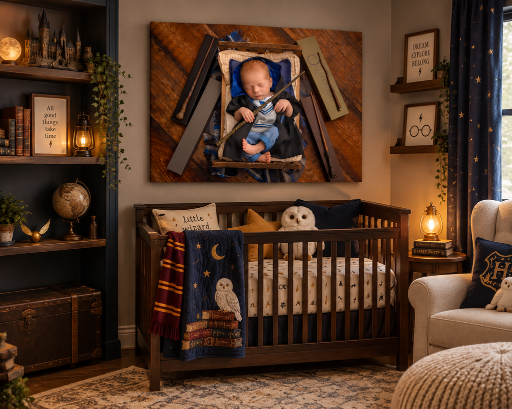 Harry Potter nursery room canvas