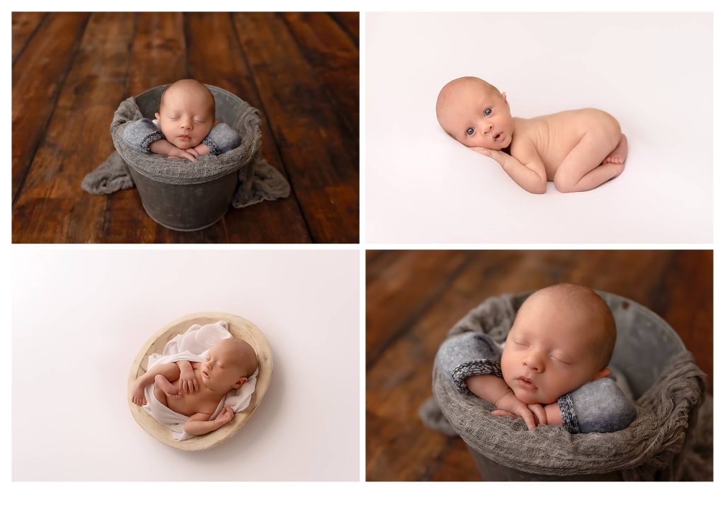baby boy eyes open