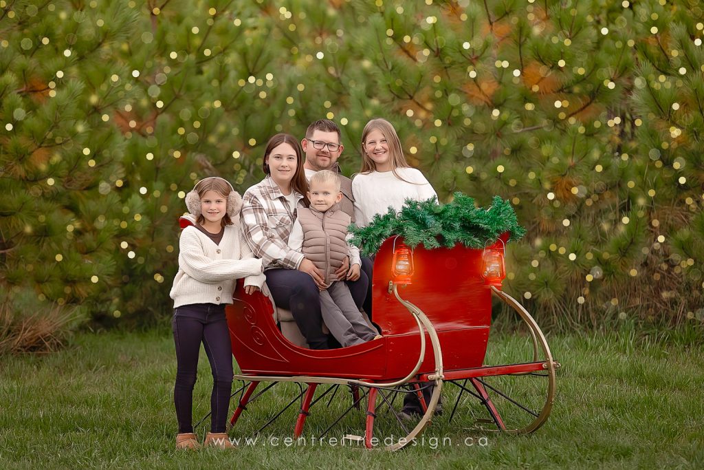 Outdoor Christmas Mini in Kawartha Lakes