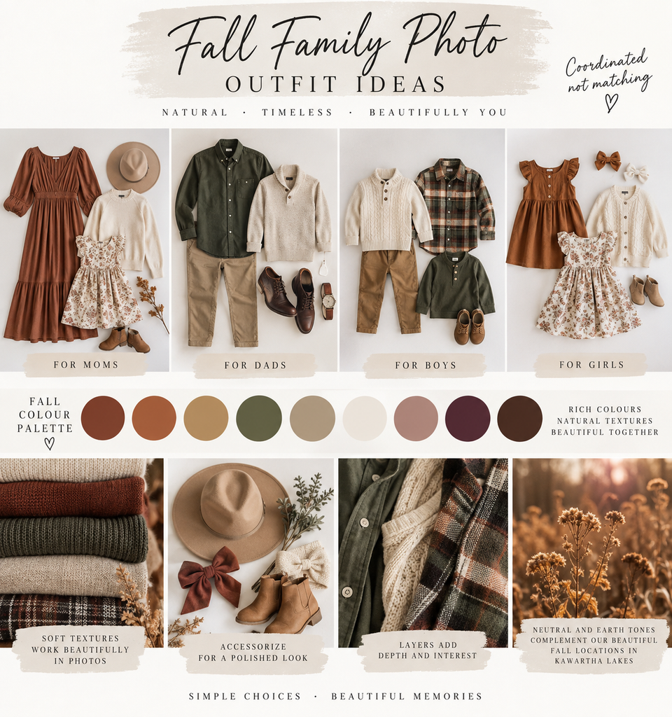 Clothing ideas for your family photos